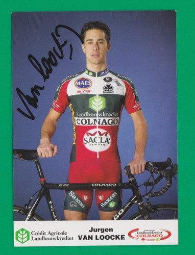 Cyclisme carte cycliste jurgen - carte,