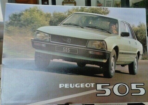 Peugeot 505 1980 auto - 505, sales