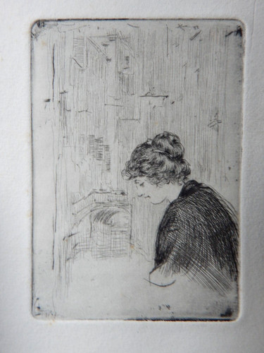 Gravure originale fortuny - gravure,