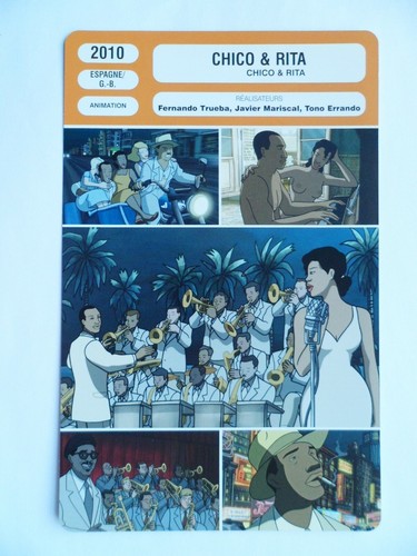 Carte fiche cinema 2010 chico - carte,