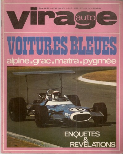 Virage auto 1969 alpine a110 - 1969,