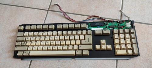 Clavier red led - led, qwerty