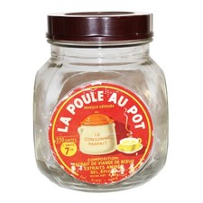 Ancien bocal publicitaire