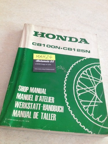 Honda cb125n cb100n - honda,