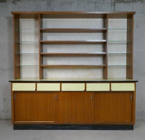 Ancien meuble métier - métier, bois