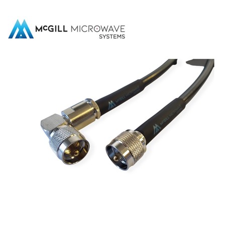 Uhf mâle angle droit - droit, À
