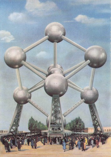 Belgique bruxelles atomium - belgique,