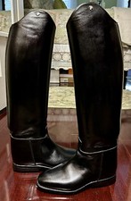 Petrie Dressage Boots Black US Size 6.5-7.0