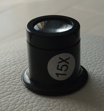 Loupe oeil x15 pour poinçon