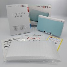 3DS LL XL Console Mint White Nintendo NTSC-J