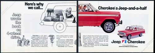 1975 jeep cherokee - chief, red