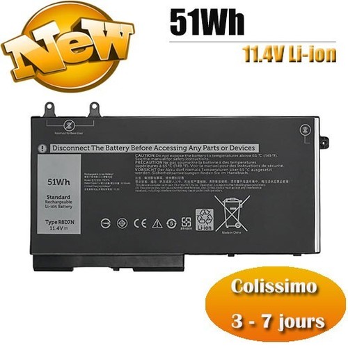 Batterie compatible pour dell - batterie,