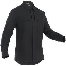 First Tactical Hommes Tactix Manches Longues Bdu Chemise Police Sécurité Noir