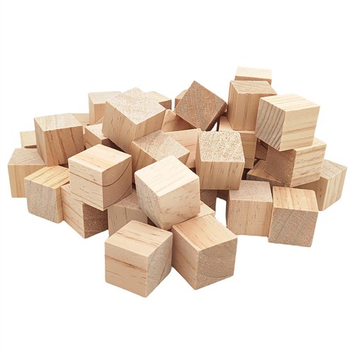 Cube bois lot petits - cube,