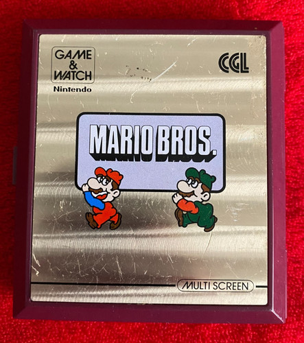 Console game watch mario - game, &