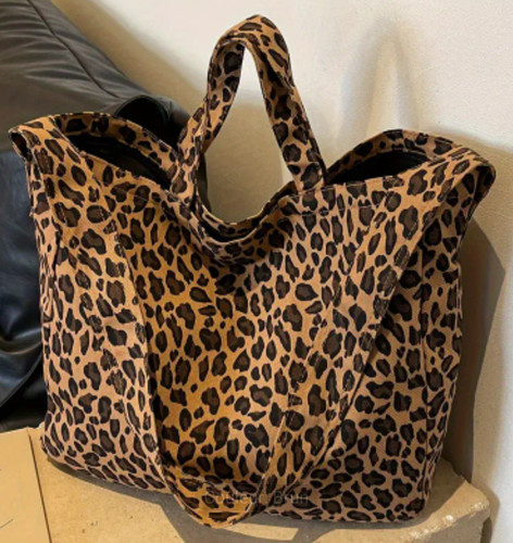 Sac xxl fourre tout léopard - sac, fourre-tout