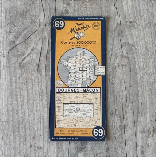 Michelin carte routière 69 - carte,