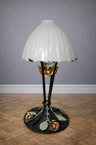 Lampe table art déco - art,