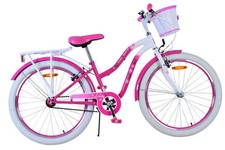 Volare joli vélo pour enfants - filles - 24 pouces - rose - deux freins à main
