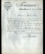 NEUILLY-LE-REAL (03) SAWMILL / RAILWAY SLEEPERS "FOURNIER" in 1894
