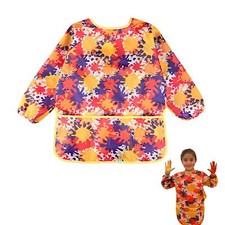 Tablier Peinture Enfant Tablier de Peinture Enfant Imperméable Tablier à Manc...