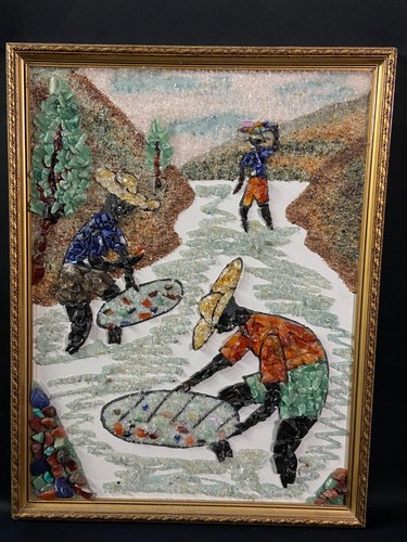 Tableau chercheurs or - tableau, d'or