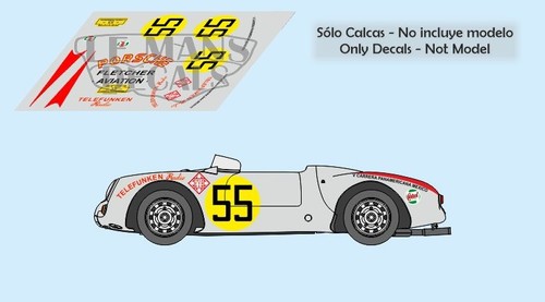 Autocollants porsche 550 - autocollants,