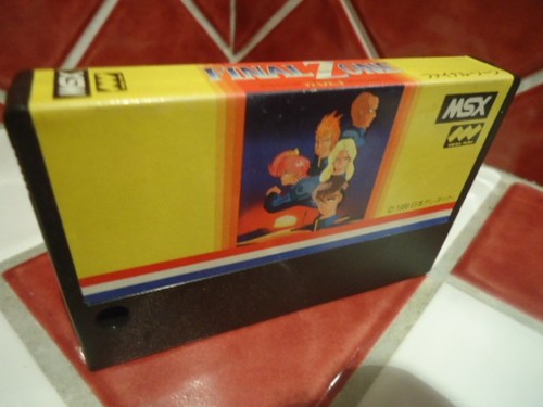 Jeu msx final zone cartouche - jeu,