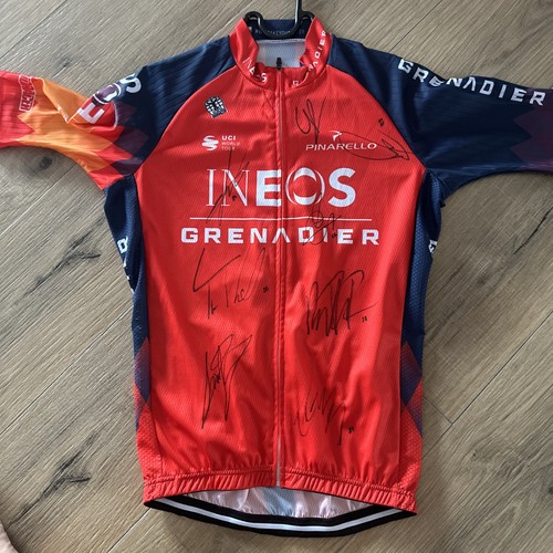 Maillot ineos dédicacé - maillot,