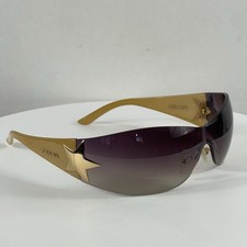 Prada SPR-72G Vintage Glam Y2k Star Mask Shield Sunglasses