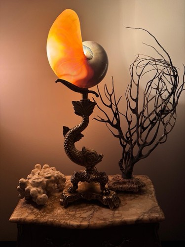 Lampe rare zoomorphe - , en