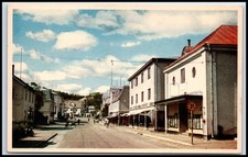 Postcard Kramfors.Custric1.85Ensamr�tt: �str�ms Eftr. Bokhandel, Kramf   L105