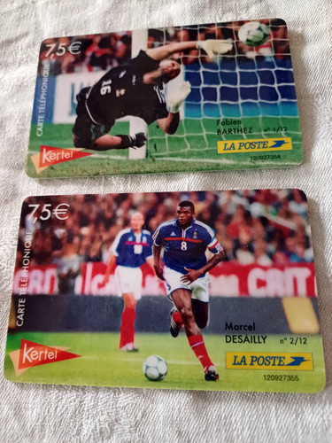 Lot 2 cartes - n°,