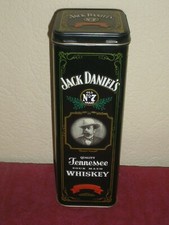 Collector Boite de whisky JACK DANIEL'S vide / Empty tin from France / DOSE 