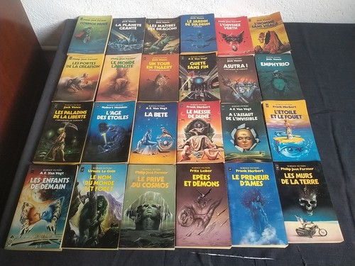 Lot livres jack vance - sf,