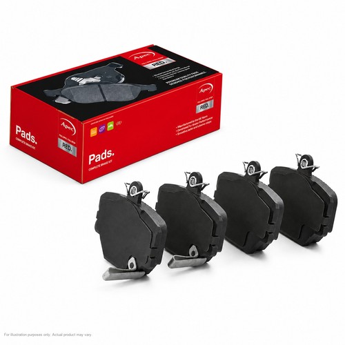 Apec front brake pads for - brake,