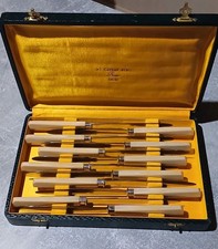 Ancien coffret 12 couteaux