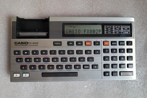 Calculatrice casio 802p - casio, fx-802p