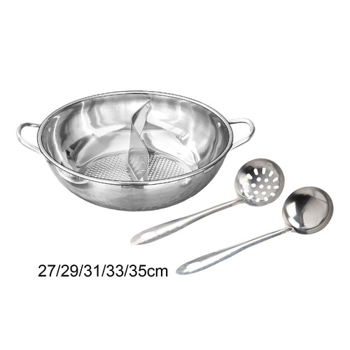Marmite divisée inox - marmite,