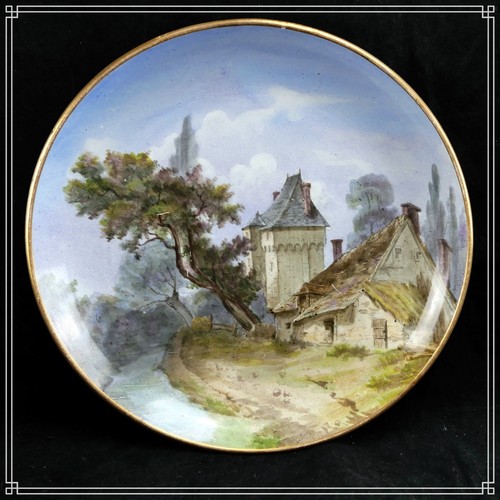 Joli petit plat faience - petit, en