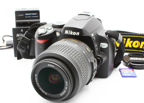 Nikon d60 dslr camera - nikon,