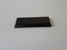 Satin Black Painted Wooden Stand for Figure or Model 16.4 x 5.6cm EP 1.5
