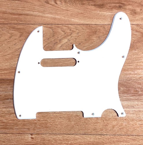 Pickguard 1ply blanc - pickguard,