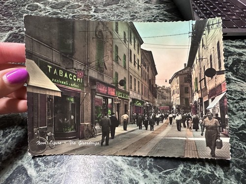 Carte postale ligure novi via - carte,