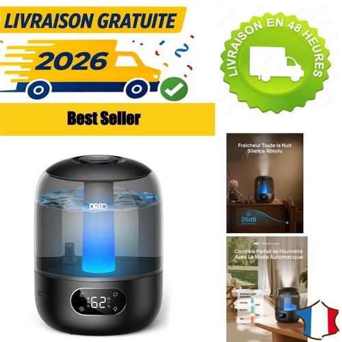Dreo humidificateur bébé - humidificateur, 3l