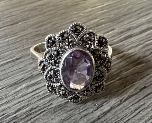 Superbe bague argent - bague, massif