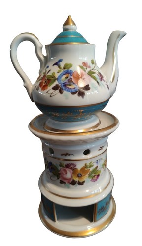 Tisanière ancienne decor - tisanière,