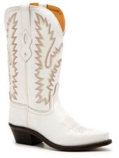 Bottes Western Country Boots De Cuir Femme Old West LF1521