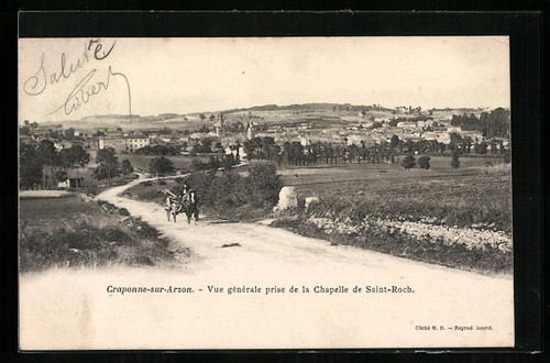 Cpa craponne sur arzon - cpa, vue