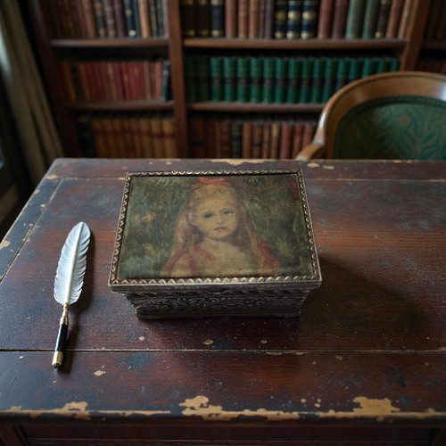 Boite ancienne métal